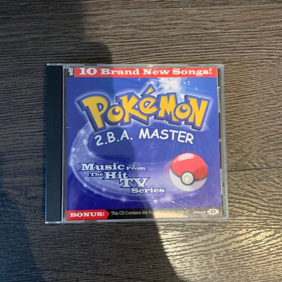 pokemon Other - Pokemon 2.B.A. Master - Music From Hit TV Series CD Rare PokeRAP Nintendo